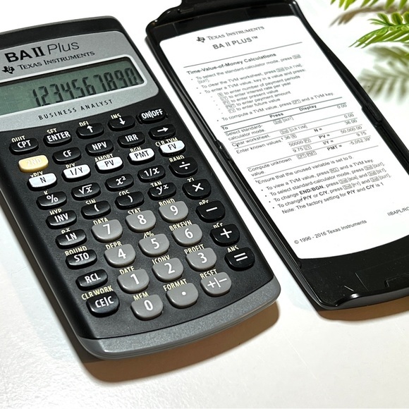 Texas Instruments TI Advanced Financial Calculator (BA II Plus) - Picture 9 of 9